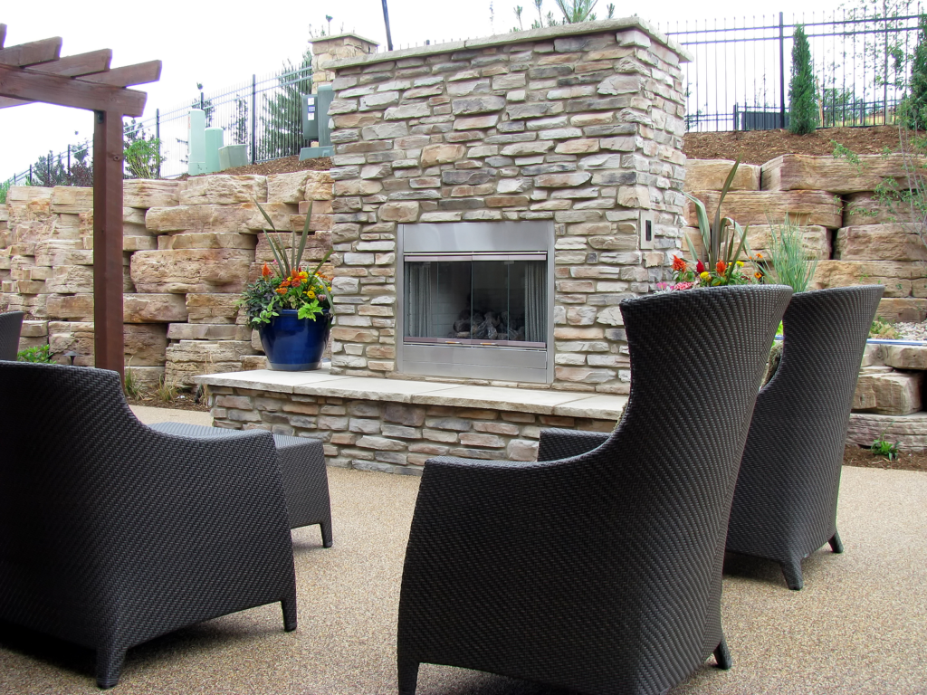Firepit installation
